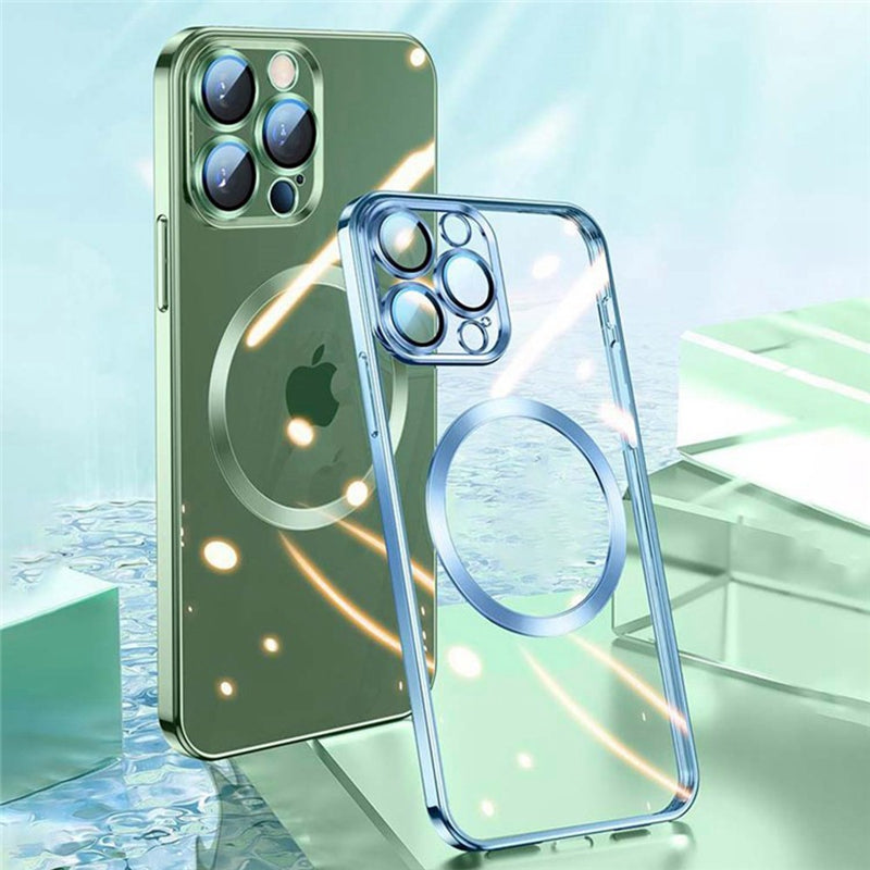 YOOBAO Mobile Phone Case for iPhone 14 Pro Max Compatible with MagSafe Drop-proof Camera Protection Frame Clear Silicone Phone Cover YOOBAO Mobile Phone Case for iPhone 14 Pro Max Compatible with MagSafe Drop-proof Camera Protection Frame Clear Silicone Phone Cover